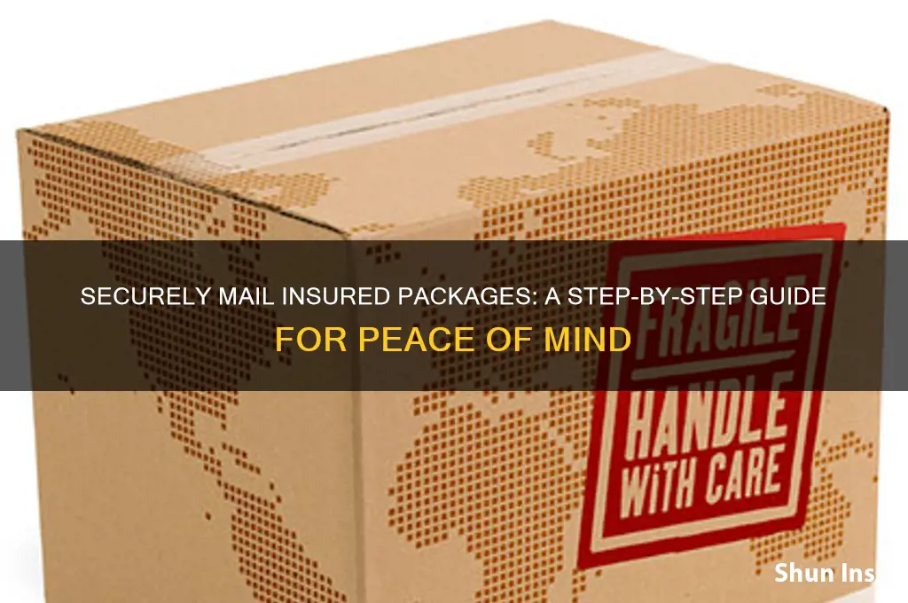 how to mail a insured package