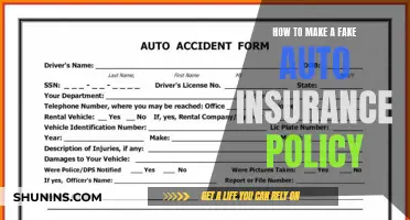 Creating False Auto Insurance: Step-by-Step Guide