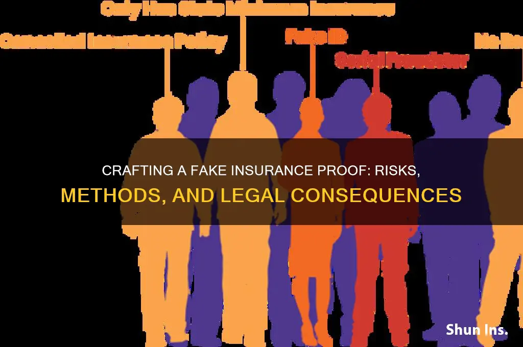 how to make a fake proof of insurance