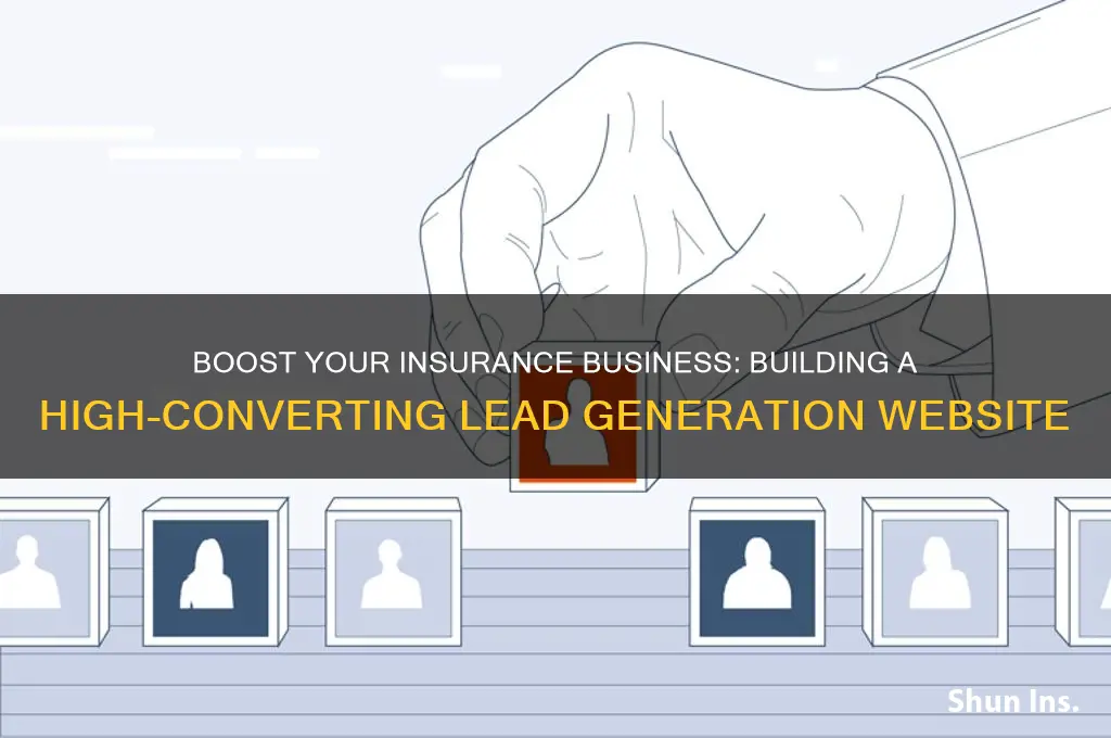 how to make a insurance lead generation website