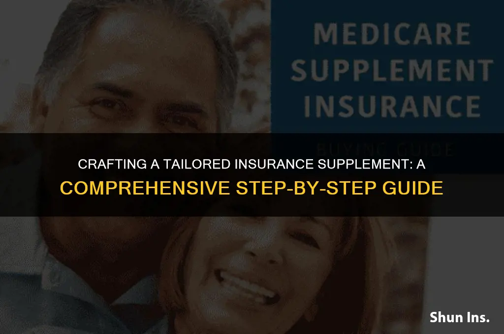 how to make a supplement for insurance