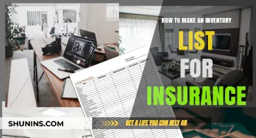 Create a Detailed Inventory List for Insurance Claims: A Step-by-Step Guide