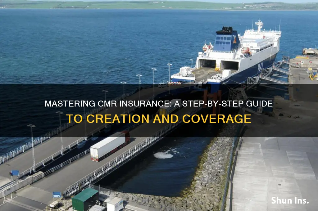 how to make cmr insurance