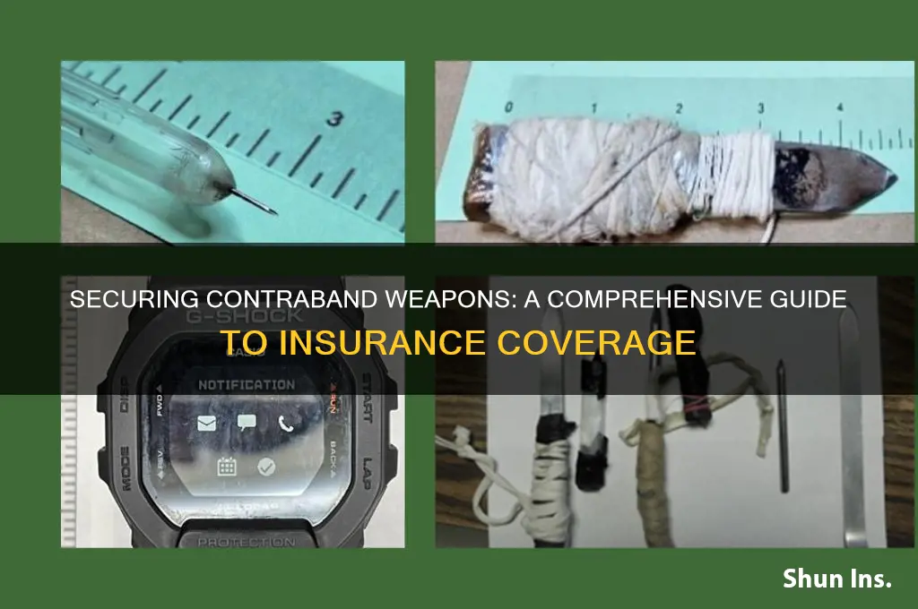 how to make contraband weapon insured