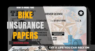 Creating Fake Bike Insurance Documents: A Step-by-Step Guide