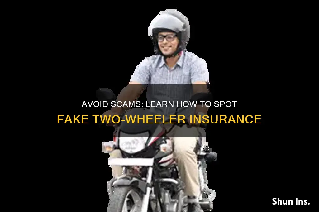 how to make fake two wheeler insurance