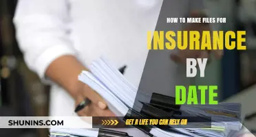 Organize Your Insurance Files Efficiently: A Date-Based Filing Guide