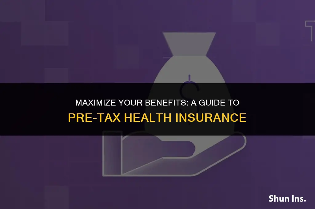 how to make health insurance pre tax