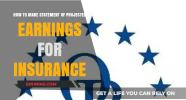 Crafting a Statement of Projected Earnings for Insurance Success