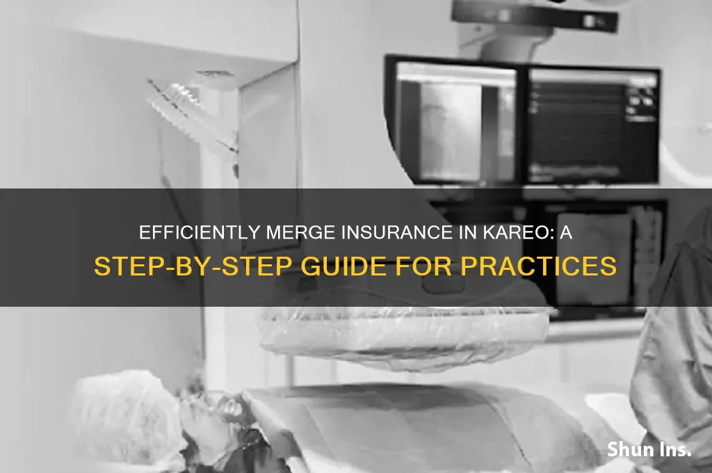 how to merge insurance in kareo