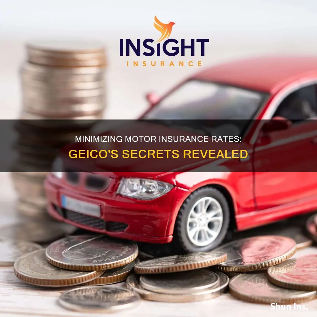how to minimize motor insurance rate geico