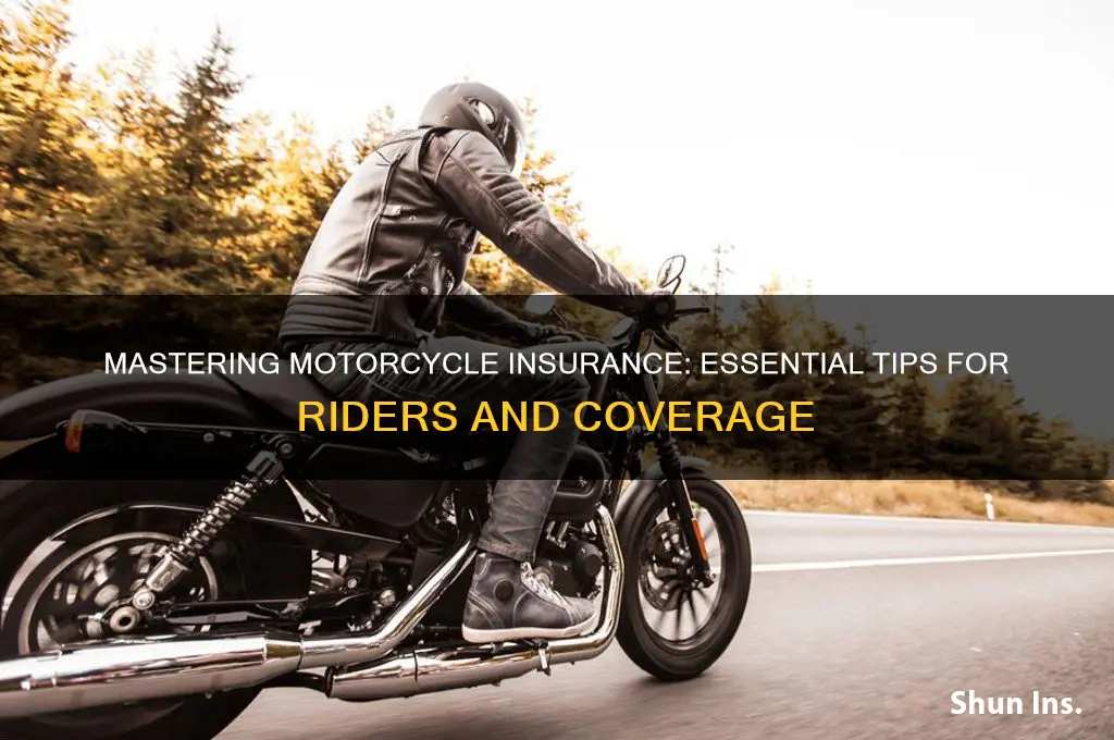 how to motorcycle insurance