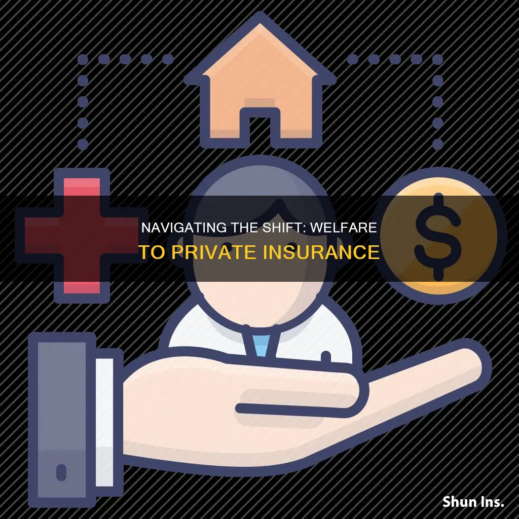 how to move from welfare to private insurance