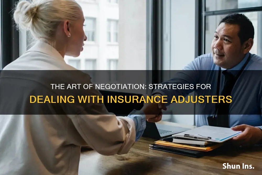 how to negociate with insurance adjuster