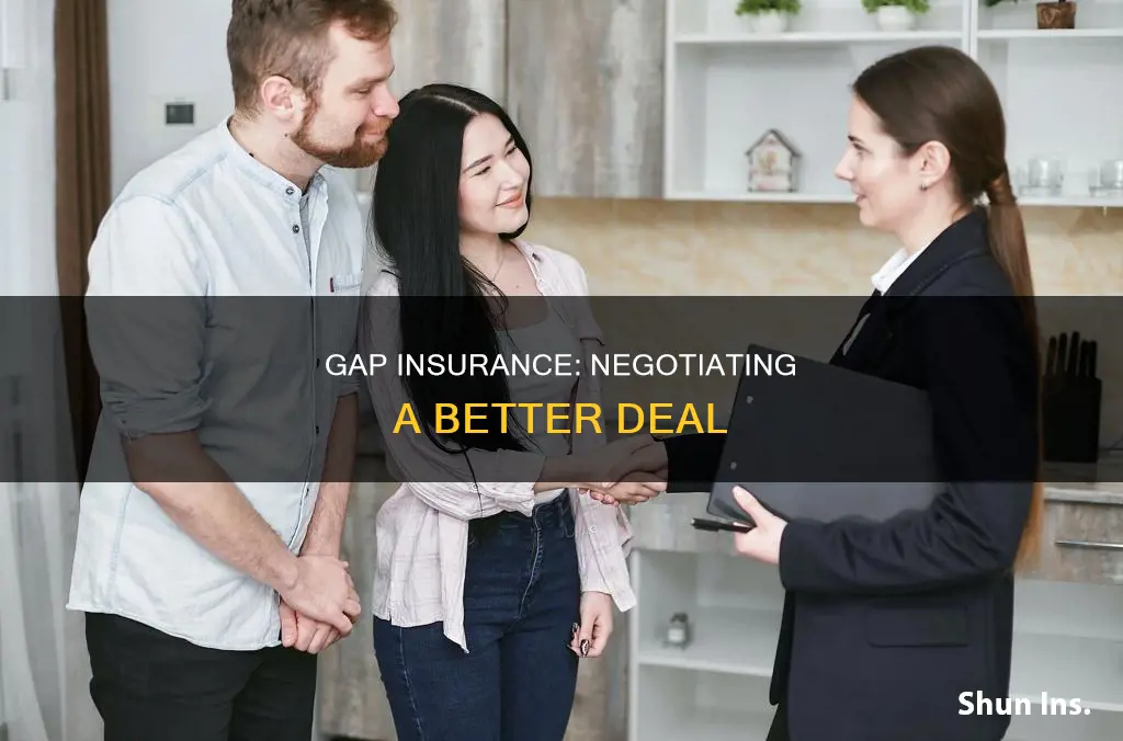 how to negoiate gap insurance