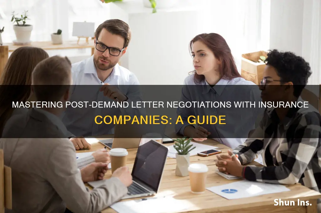 how to negotiate after demand letter to insurance