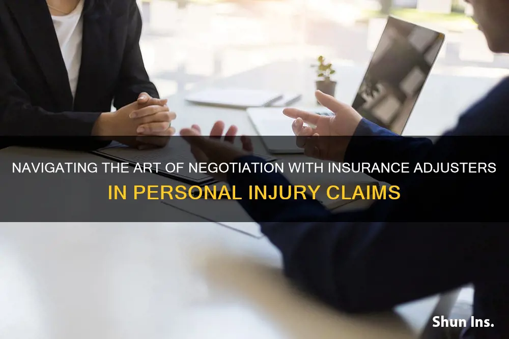 how to negotiate with insurance adjuster personal injury