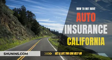 Avoid Auto Insurance in California: What You Need to Know