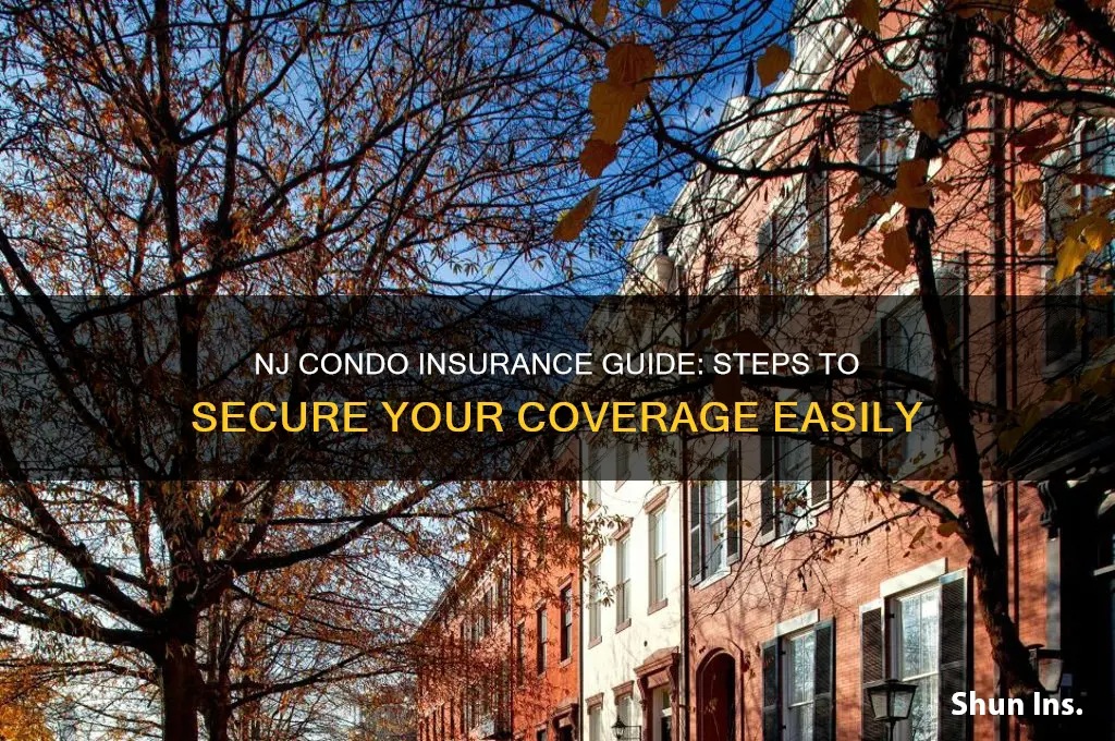 how to obtain condo insurance in nj