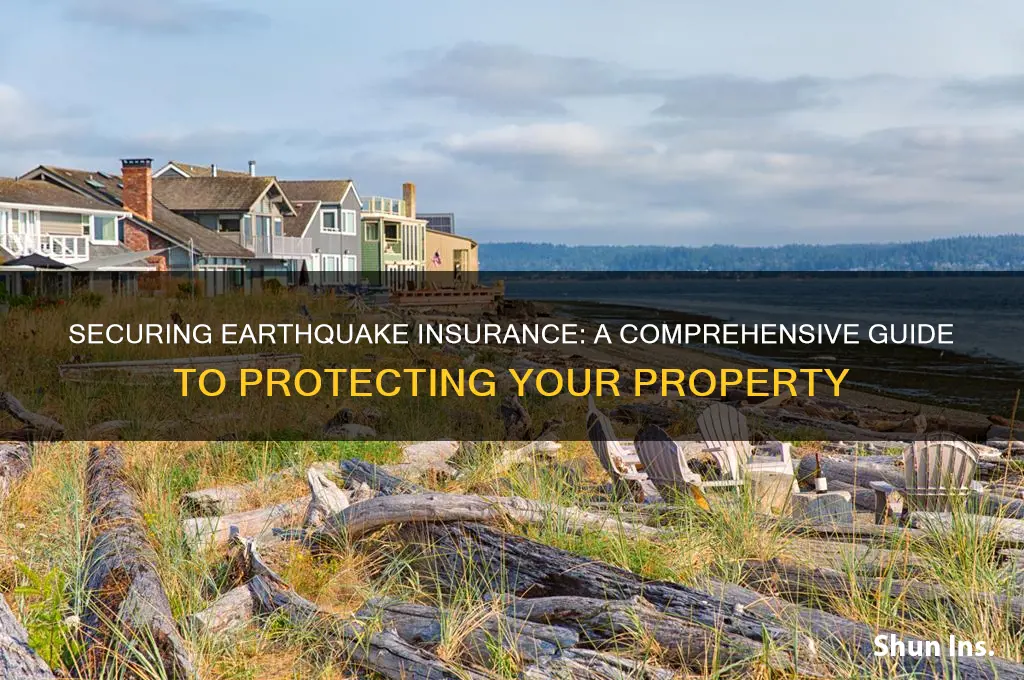 how to obtain earthquake insurance