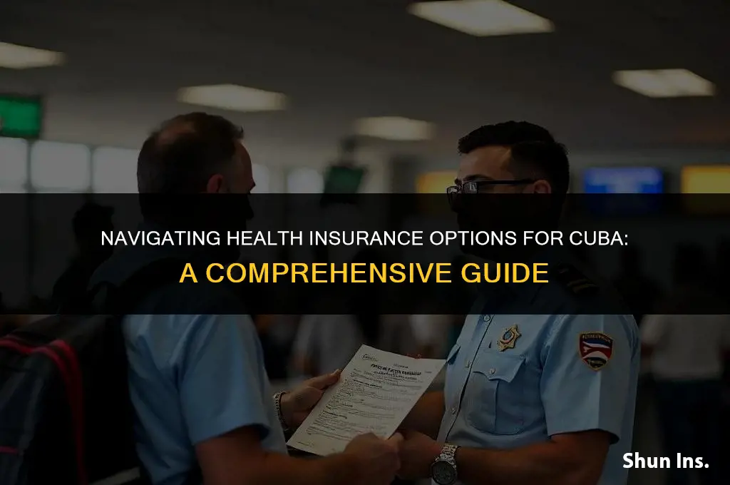 how to obtain health insurance for cuba