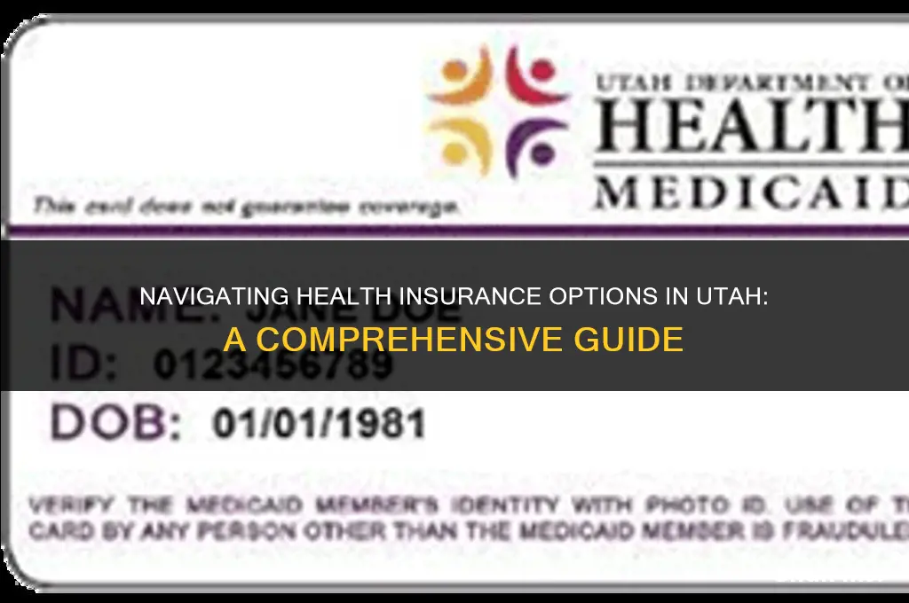 how to obtain health insurance in utah