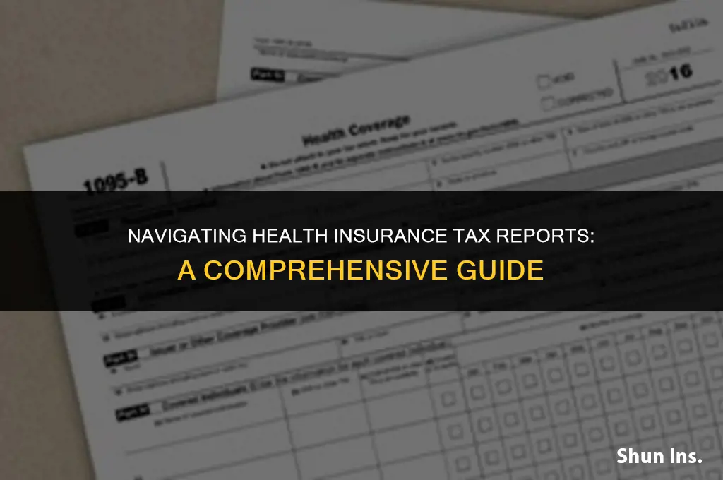 how to obtain health insurance tax report