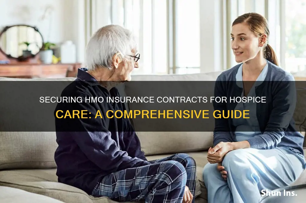 how to obtain hmo insurance contract for hospice