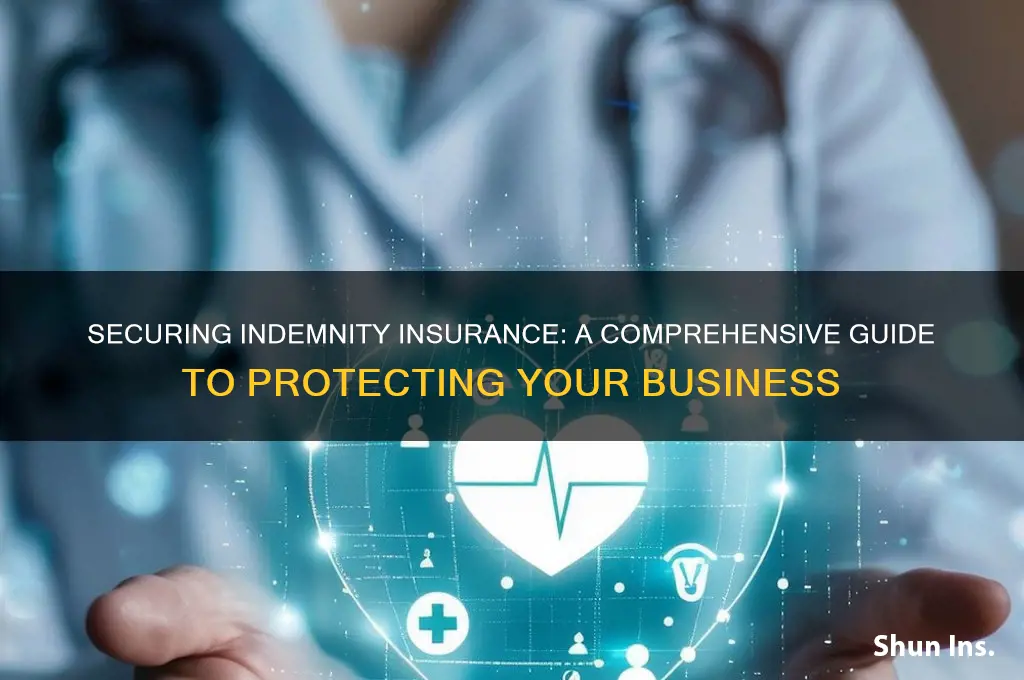 how to obtain indemnity insurance