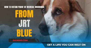 Obtaining Proof of Medical Insurance from JRT Blue