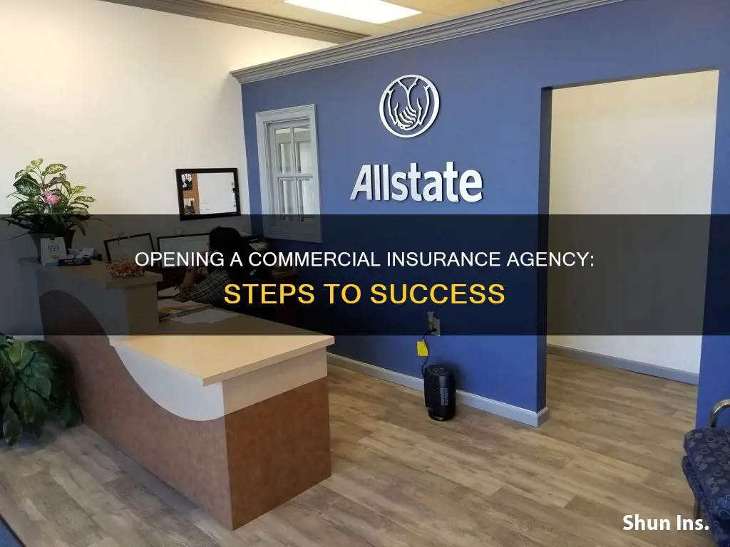 how to open a commercial insurance agency
