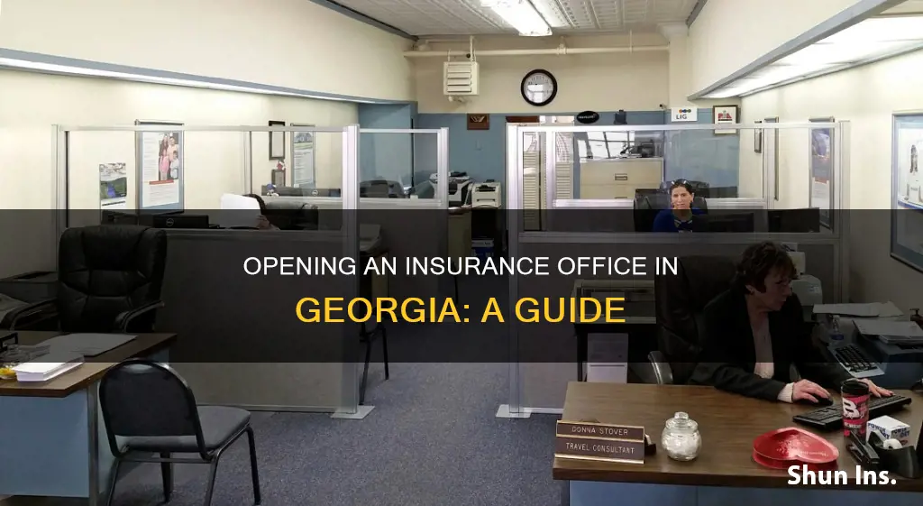 how to open insurance office in ga