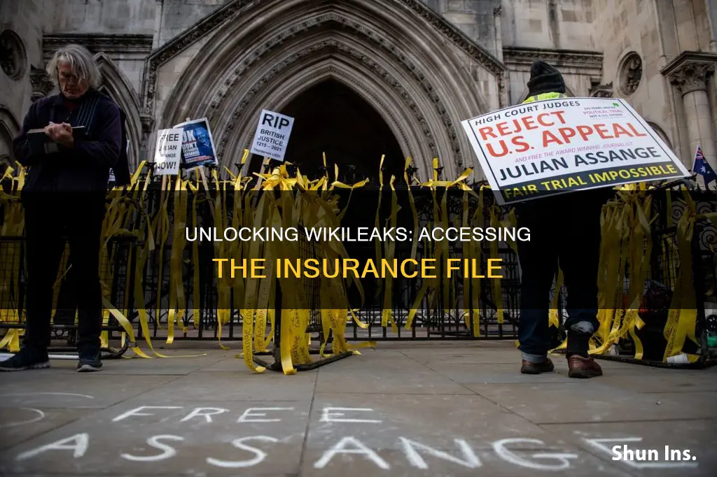 how to open wikileaks insurance file