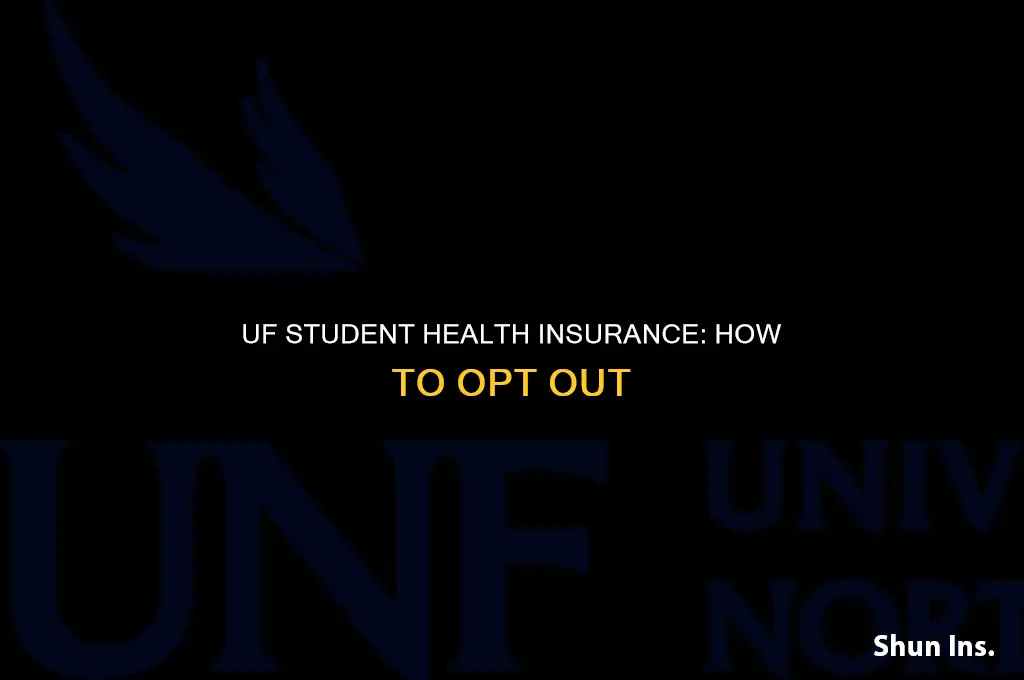 how to opt out of student health insurance uf