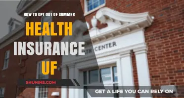 UF Summer Health Insurance: How to Opt Out