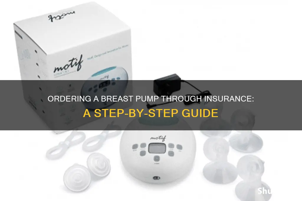 how to order a pump through insurance