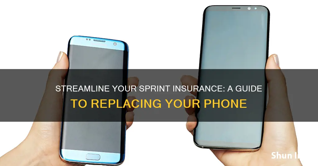 how to order a replacement phone through your sprint insurance