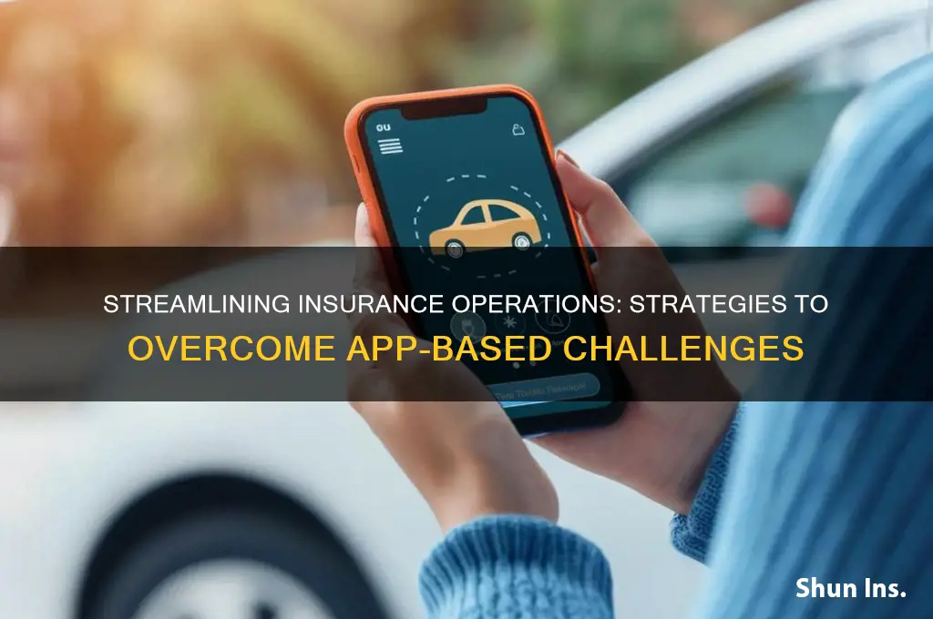 how to overcome operation challenges with insurance apps