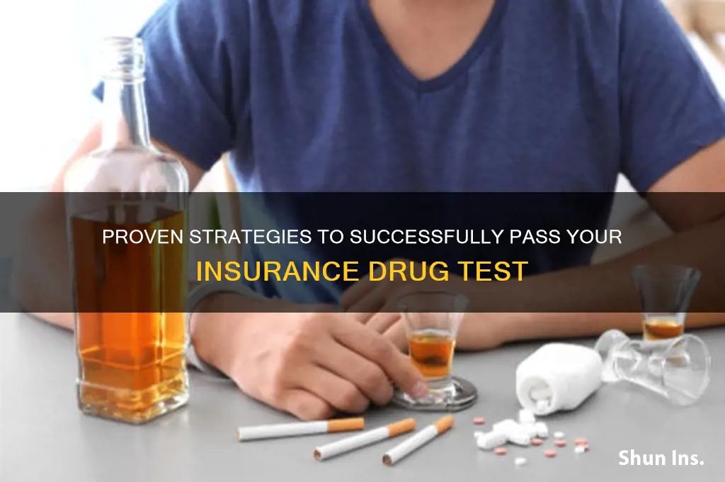 how to pass a insurance drug test