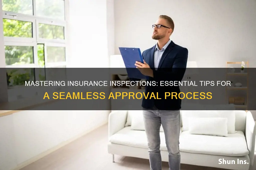 how to pass an insurance inspection