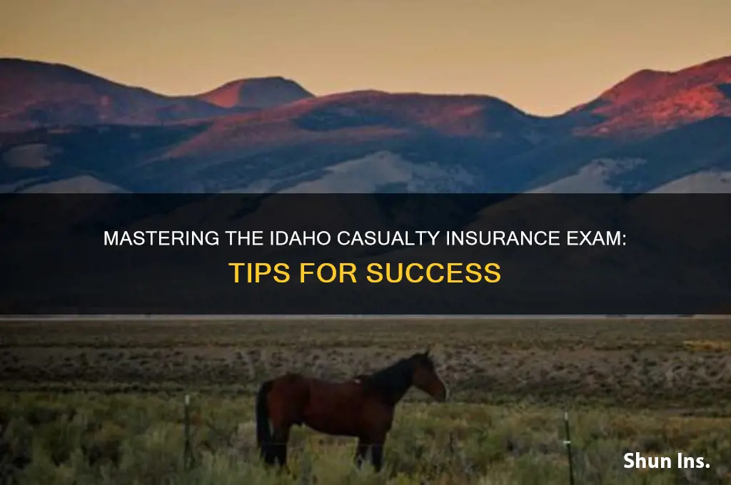how to pass the idaho casuality insurance exam
