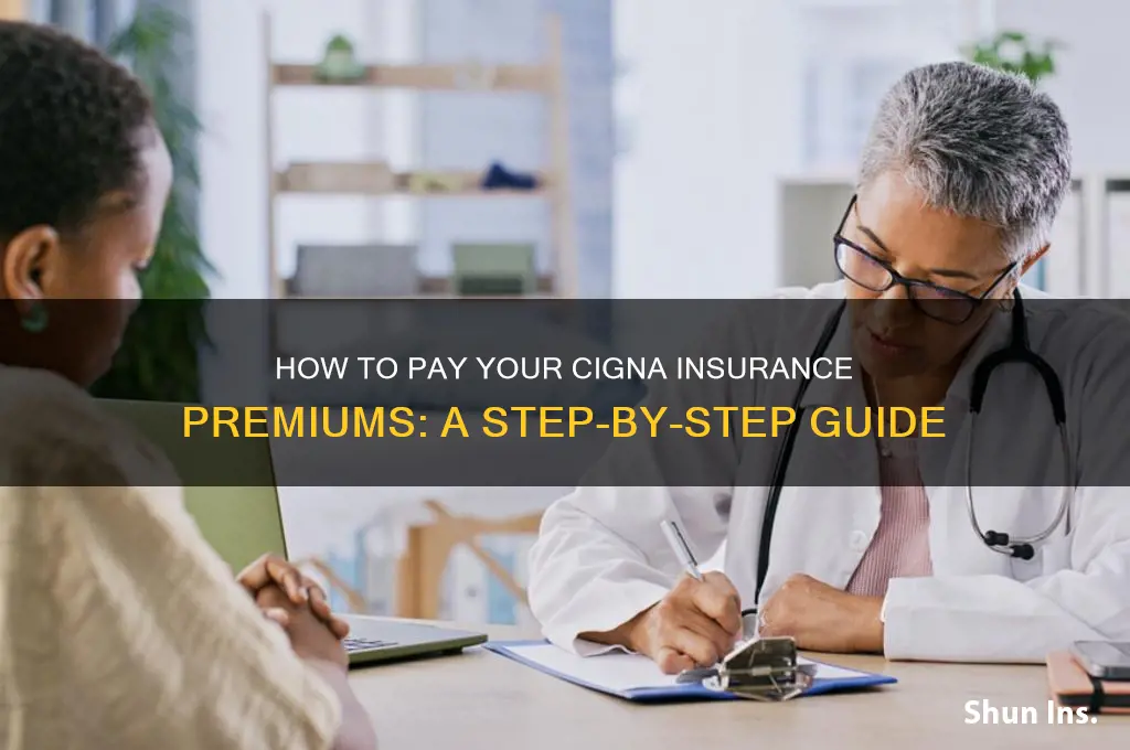 how to payh cigna insurance