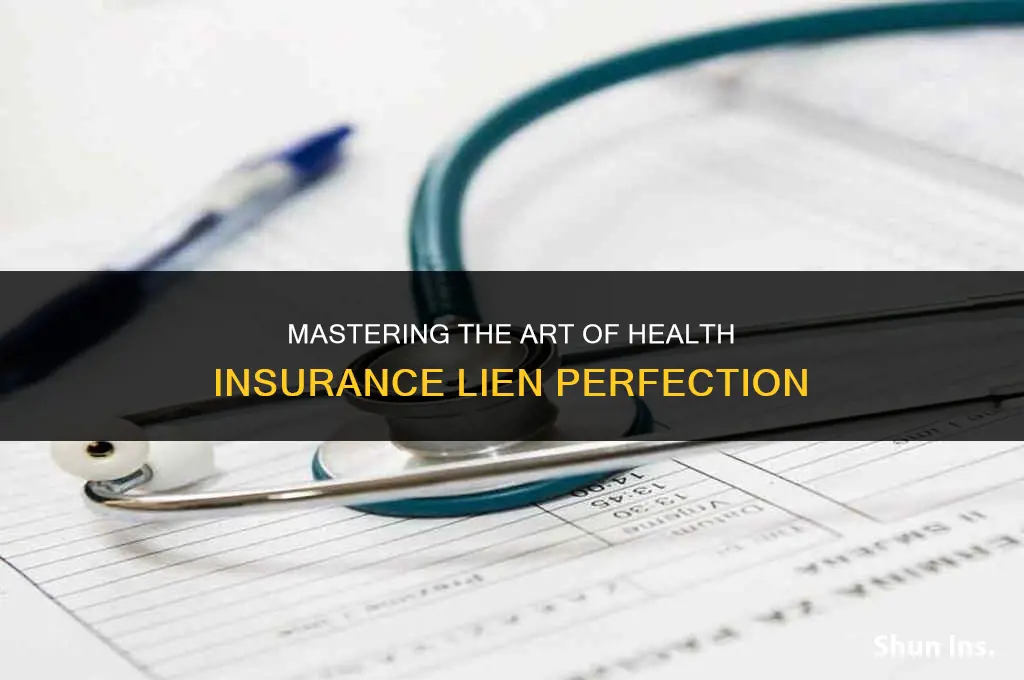 how to perfect health insurance lien