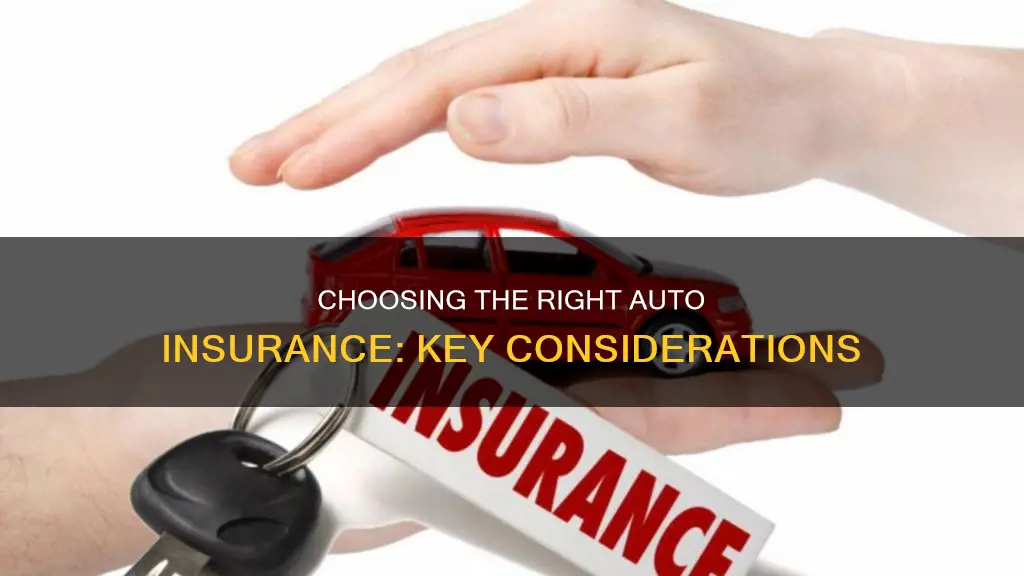 how to pick an auto insurance company