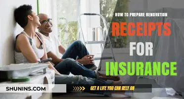 Organizing Renovation Receipts for Insurance Claims: A Step-by-Step Guide