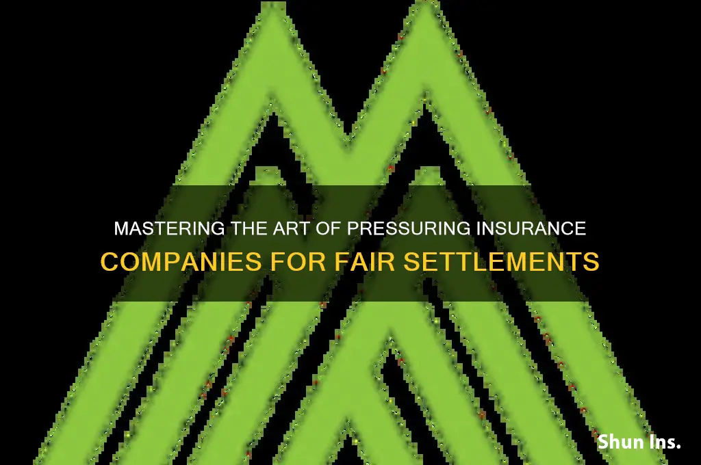 how to pressure insurance