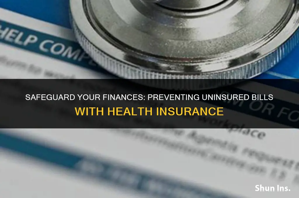 how to prevent uninsured bills with health insurance
