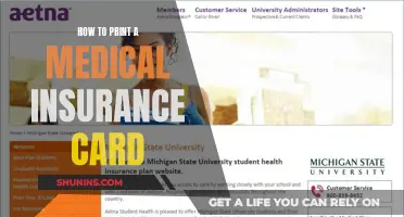 Printing Your Medical Insurance Card: A Step-by-Step Guide