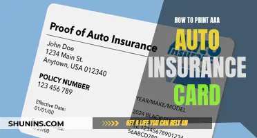 Printing Your AAA Auto Insurance Card: A Step-by-Step Guide