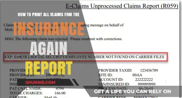 Printing Insurance Claims: A Comprehensive Guide